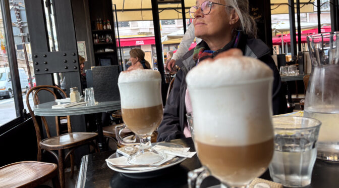 Turist i Paris